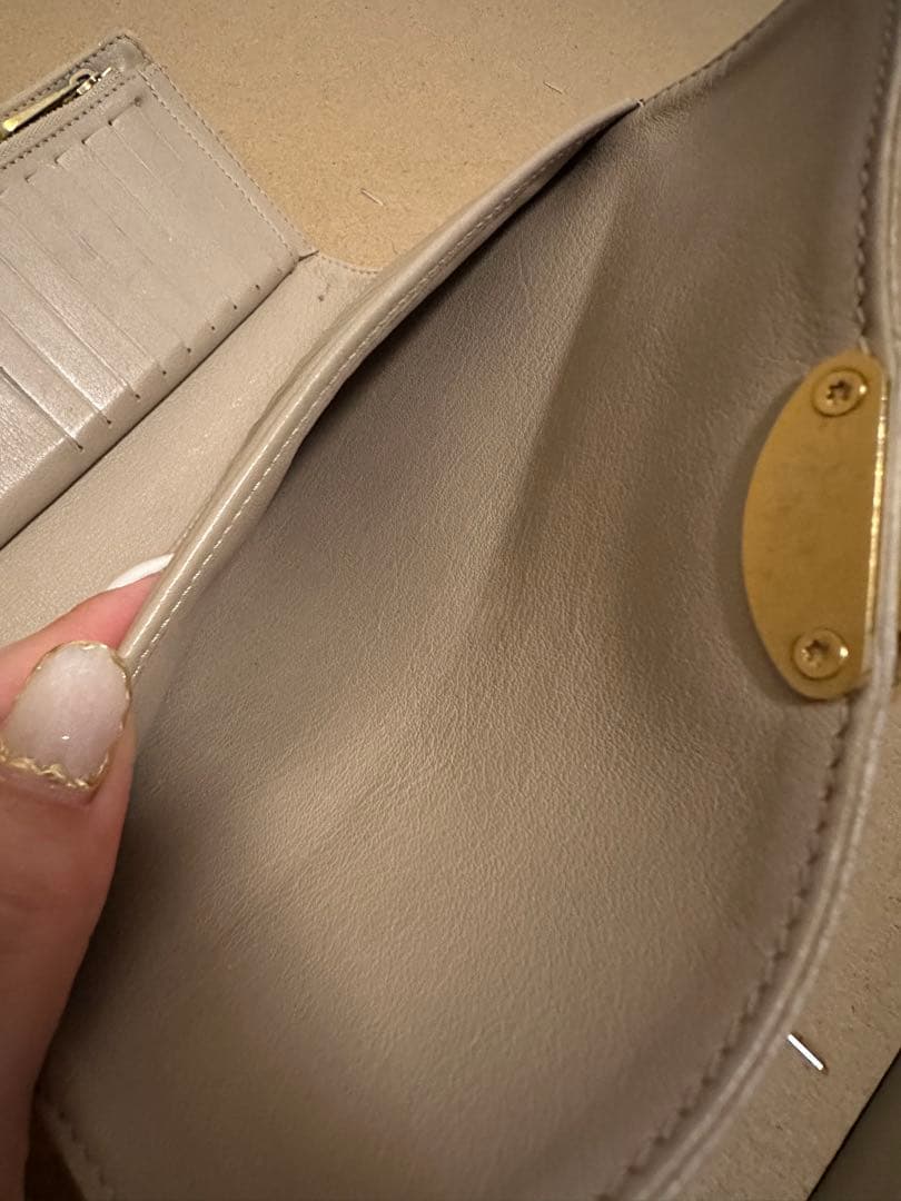 ルイヴィトン 長財布 ピンクベージュ