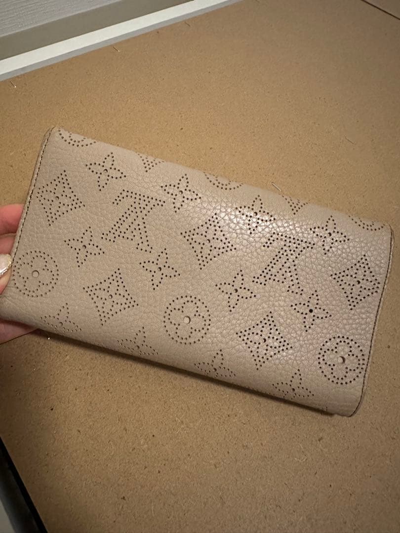 ルイヴィトン 長財布 ピンクベージュ