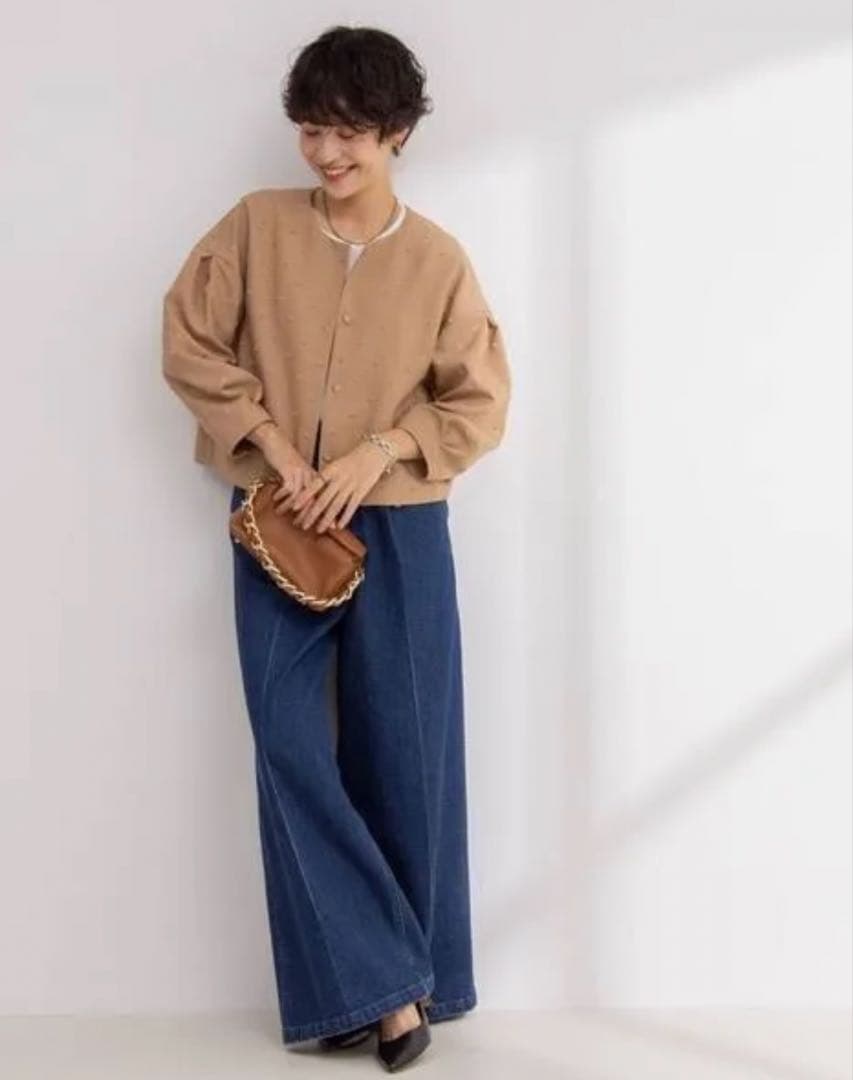 ノーリーズ⭐️ジャケットブルゾン　ウォッシャブル