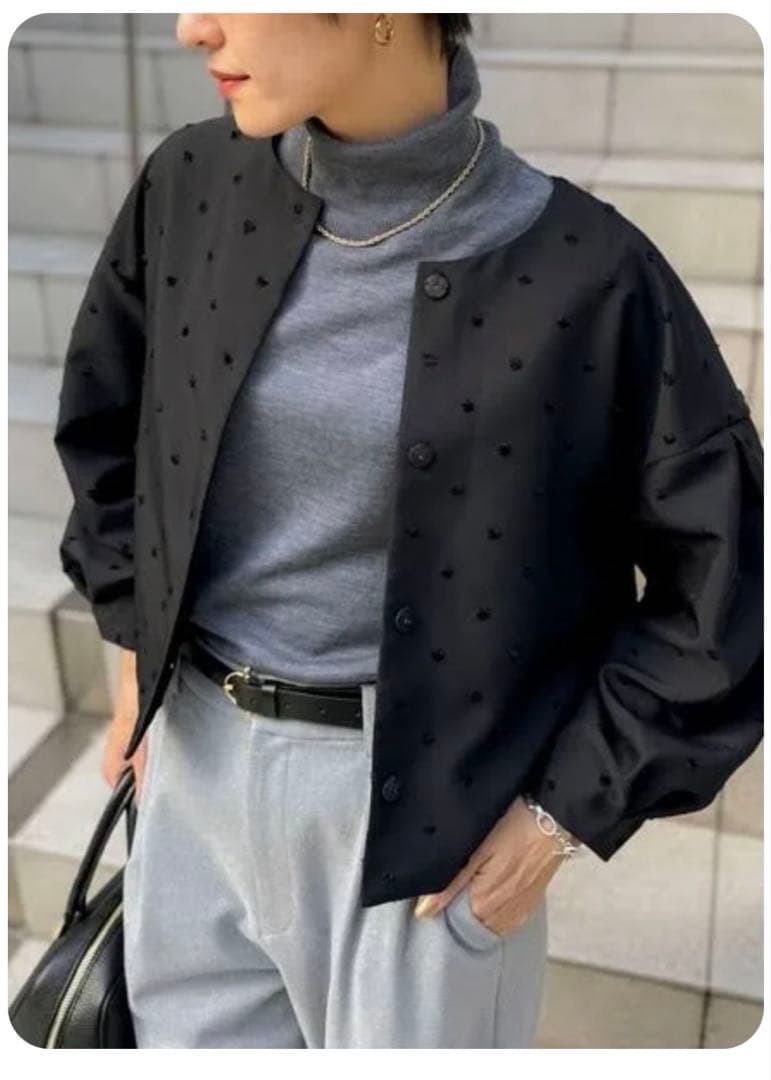 ノーリーズ⭐️ジャケットブルゾン　ウォッシャブル