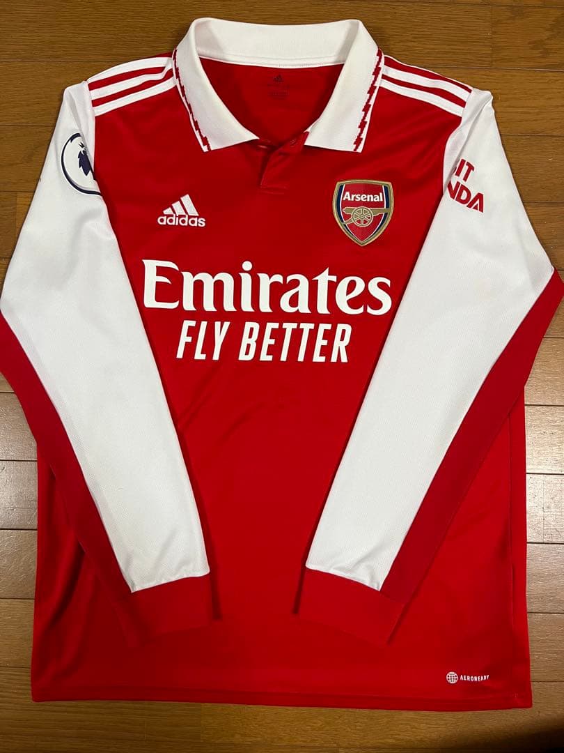 【希少・正規品】アーセナル 22/23 冨安健洋 公式ユニフォーム 長袖 L