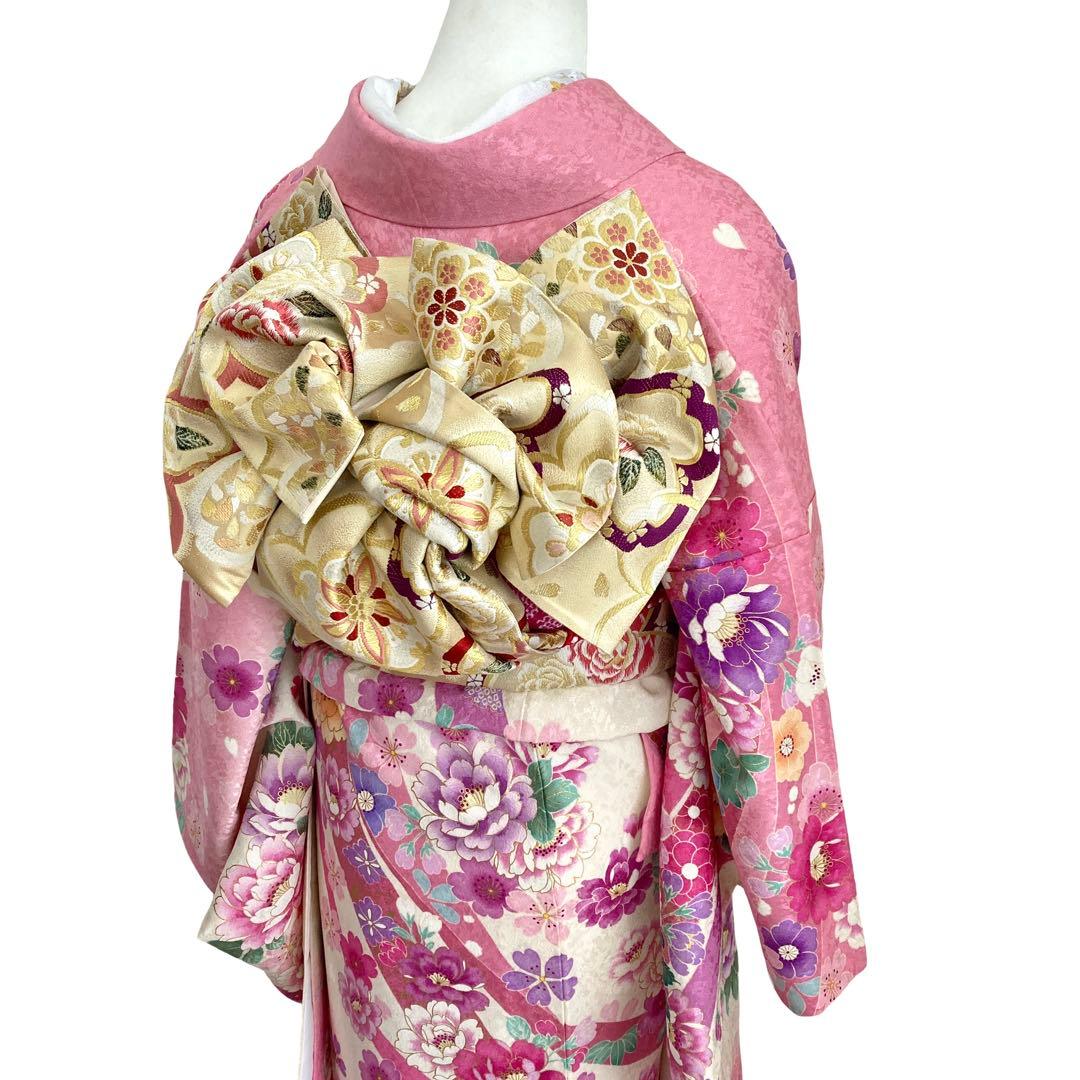 ★ Rily♥さま専用です★華やか 白ピンク 振袖5点セット‼️TM NO116