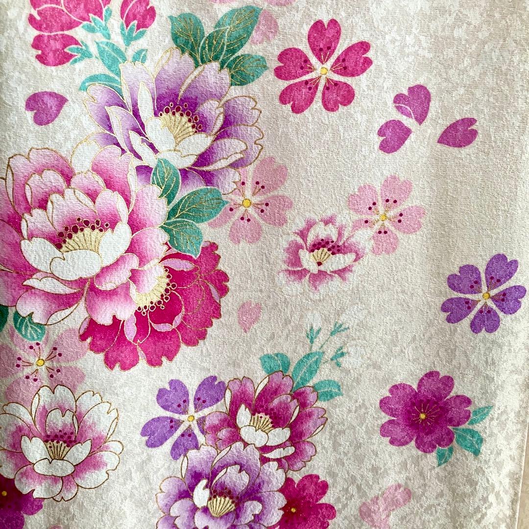 ★ Rily♥さま専用です★華やか 白ピンク 振袖5点セット‼️TM NO116