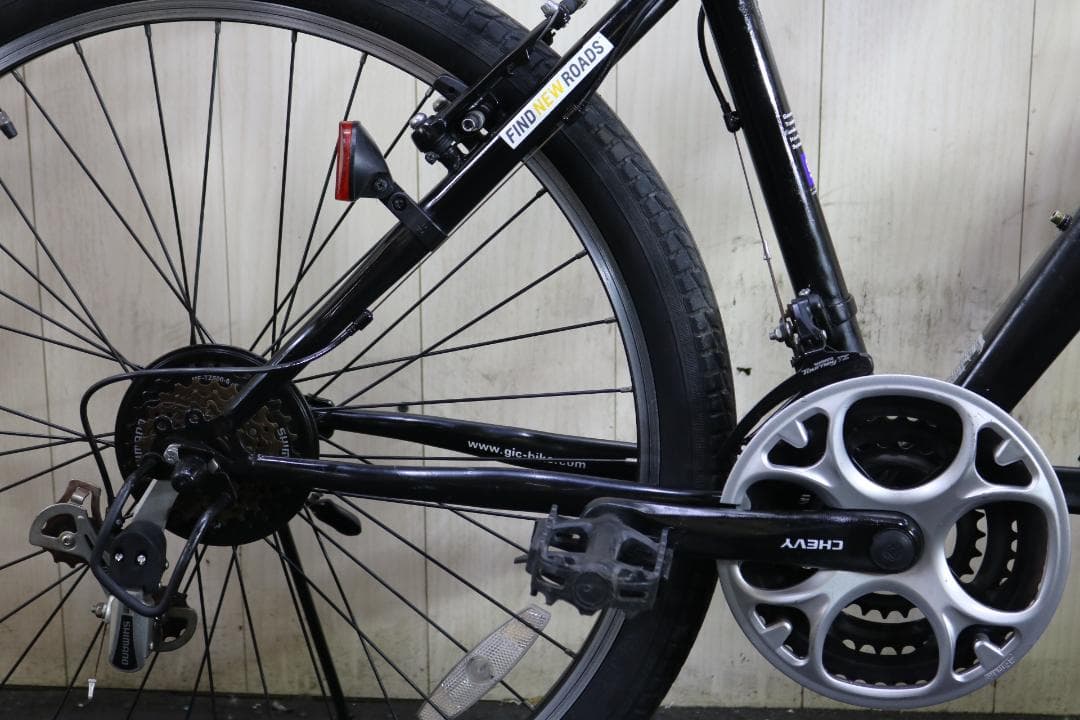 シボレー CHEVY 26型 シマノ18速 435mm MTB BLACK