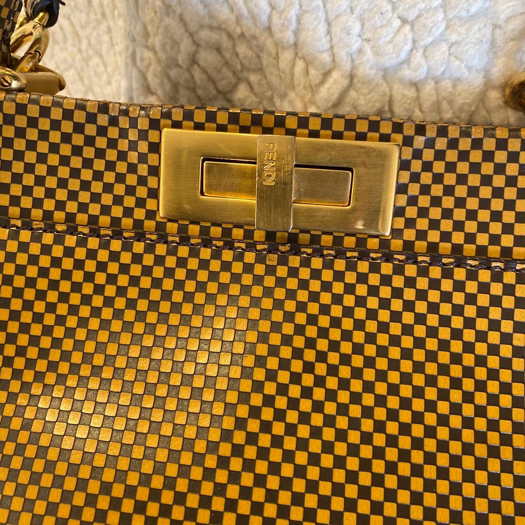 激レア　FENDIフェンディ　ピーカブー　ショルダーハンドバッグ