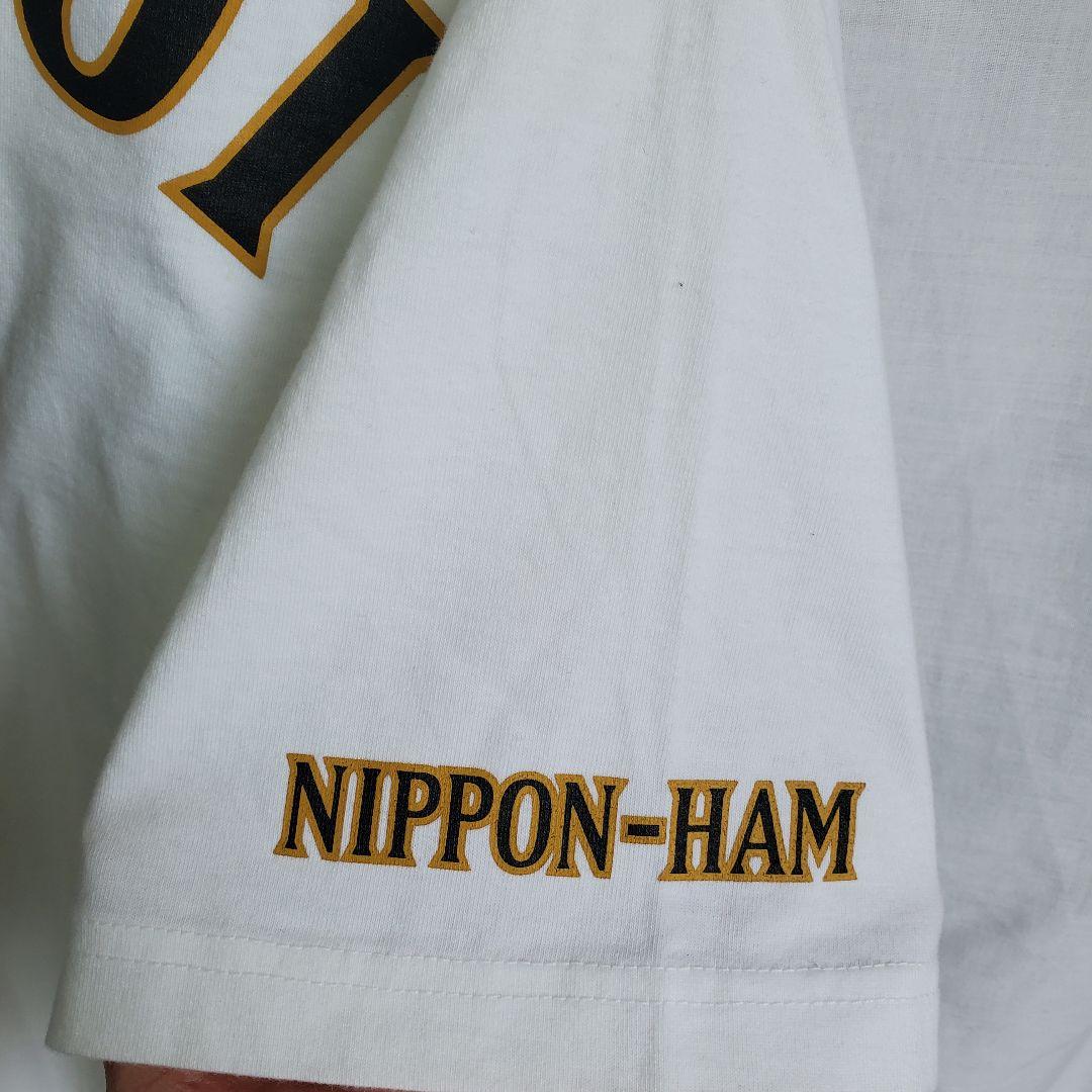 北海道日本ハムファイターズ　坪井智也 ユニフォーム 型 Tシャツ 日ハム