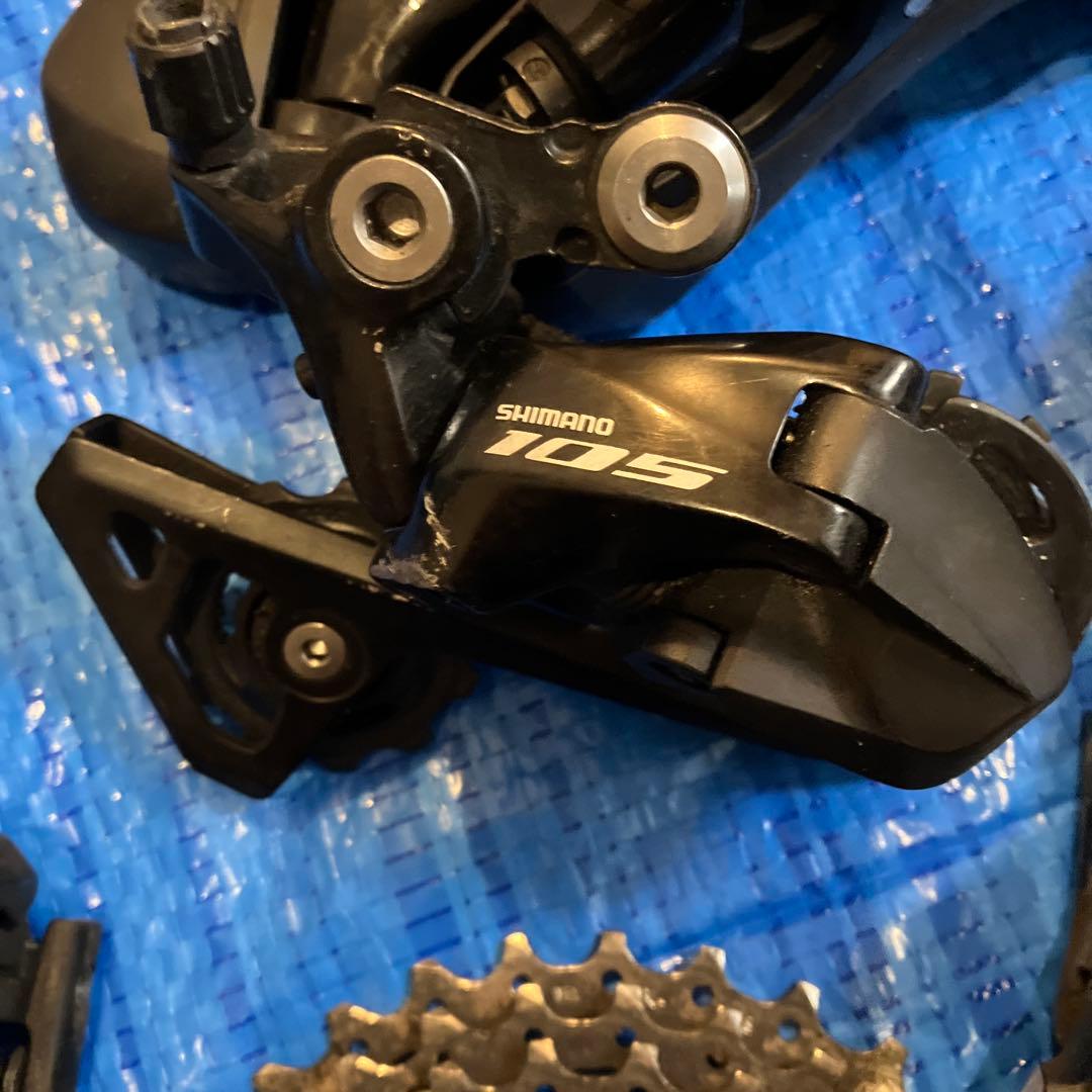 Shimano 105 クランクセット 2x11 コンポセット