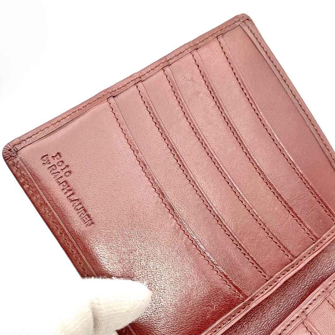 美品　ラルフローレン　Ralph Lauren 折り財布 管理番号【a461】