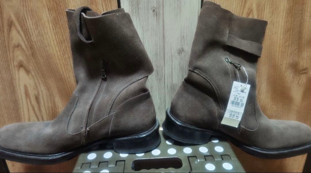 売り切り価格 アルフレッドバニスター スエード エンジニアブーツ