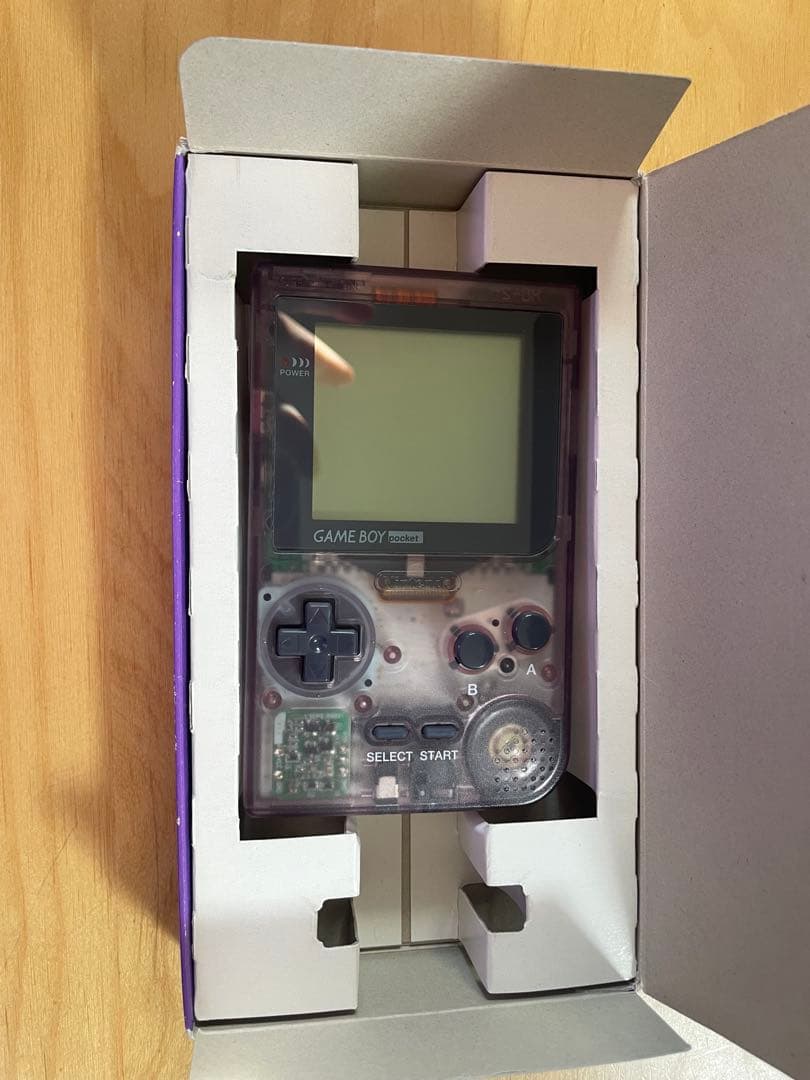 ゲームボーイポケット　スケルトン　テトリス付き