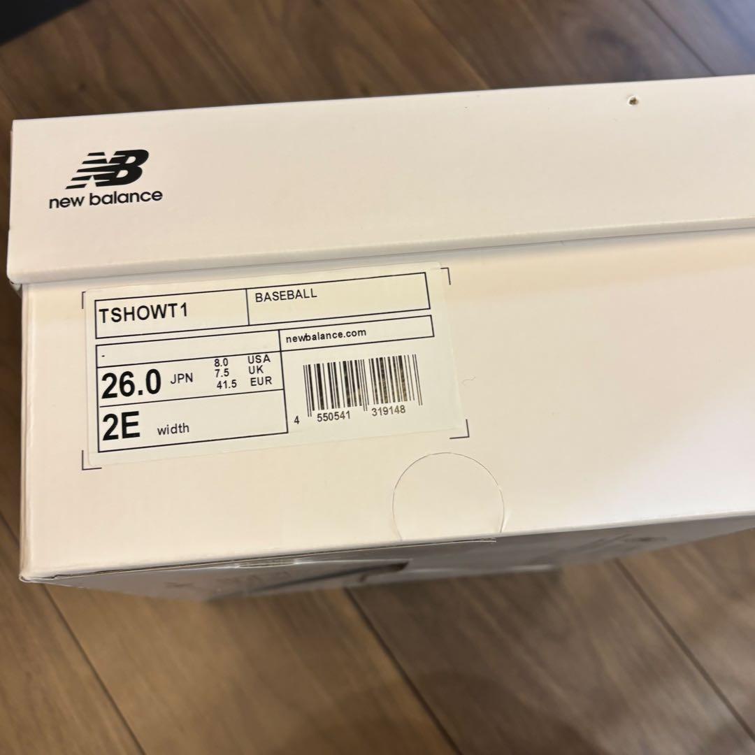 【新品】26.0cm New Balance Ohtani 1 Trainer