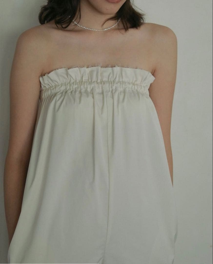 アンヌーク サロペットanuke Cutoff Bare Combinaison