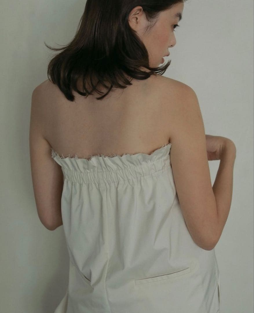 アンヌーク サロペットanuke Cutoff Bare Combinaison