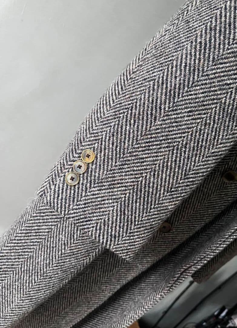 ジャケット・アウター AURALEE 24AW TWEED CHESTERFIELD COAT (3)