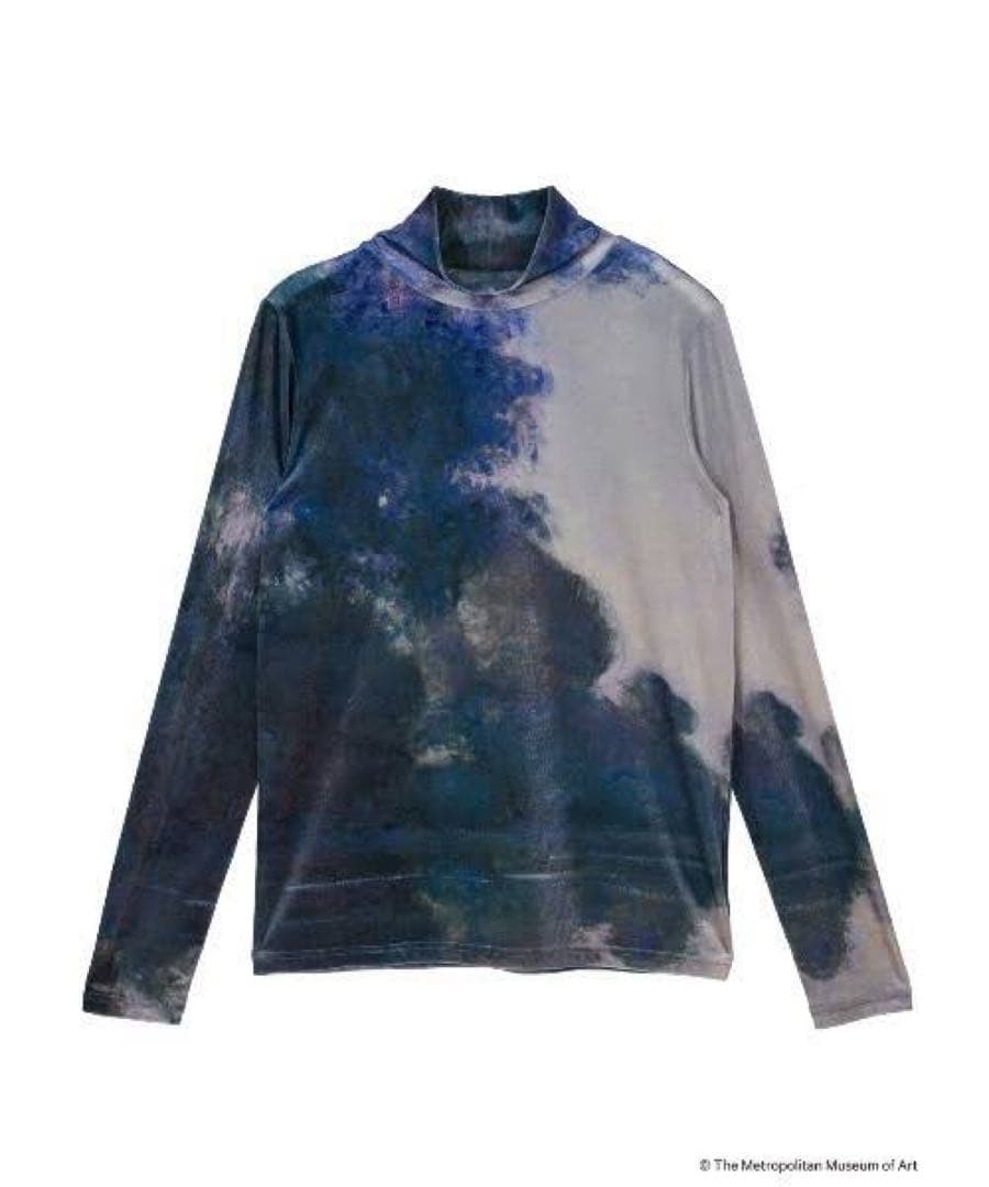 AMERI×THE MET SCENERY VELOUR TOP