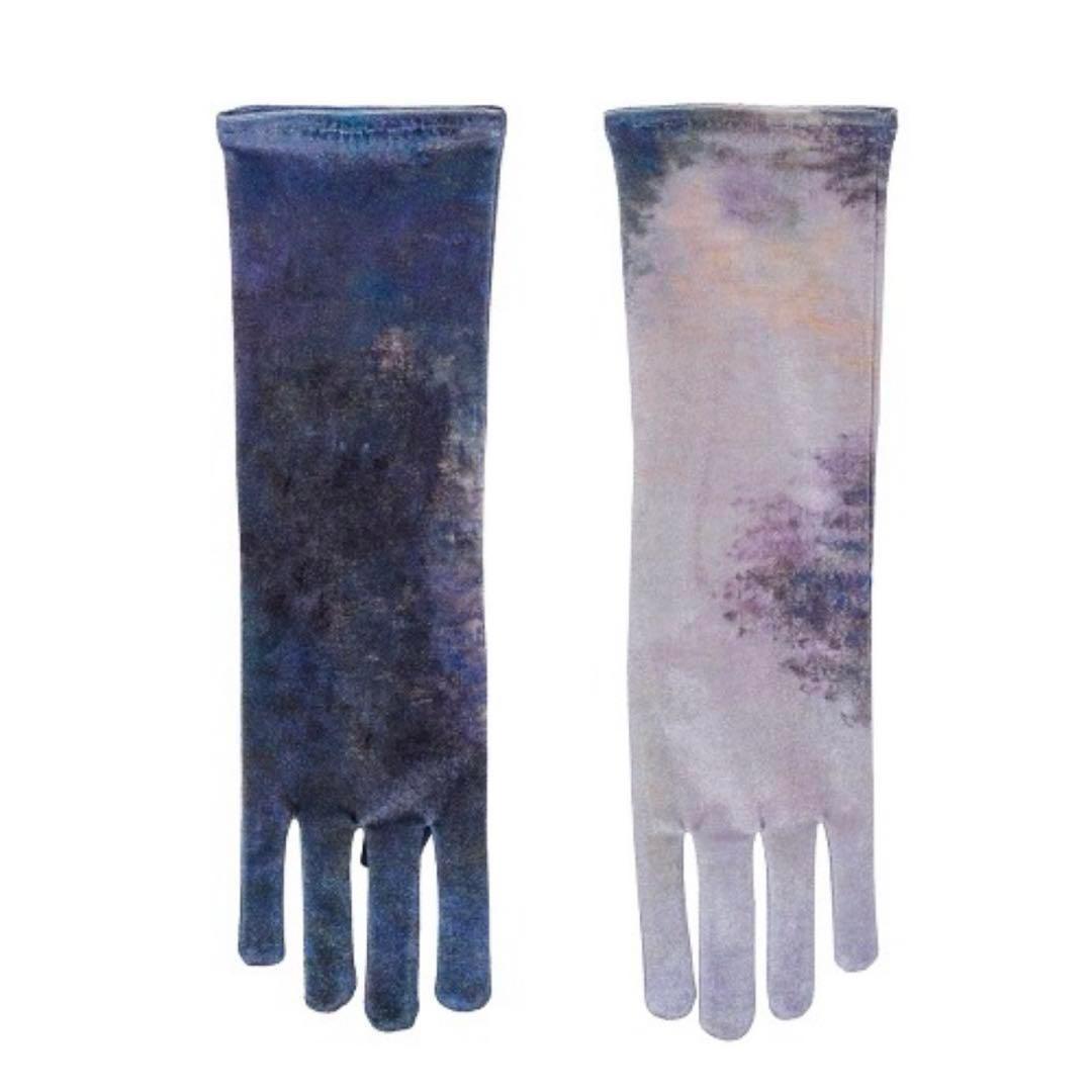 AMERI×THE MET SCENERY VELOUR TOP