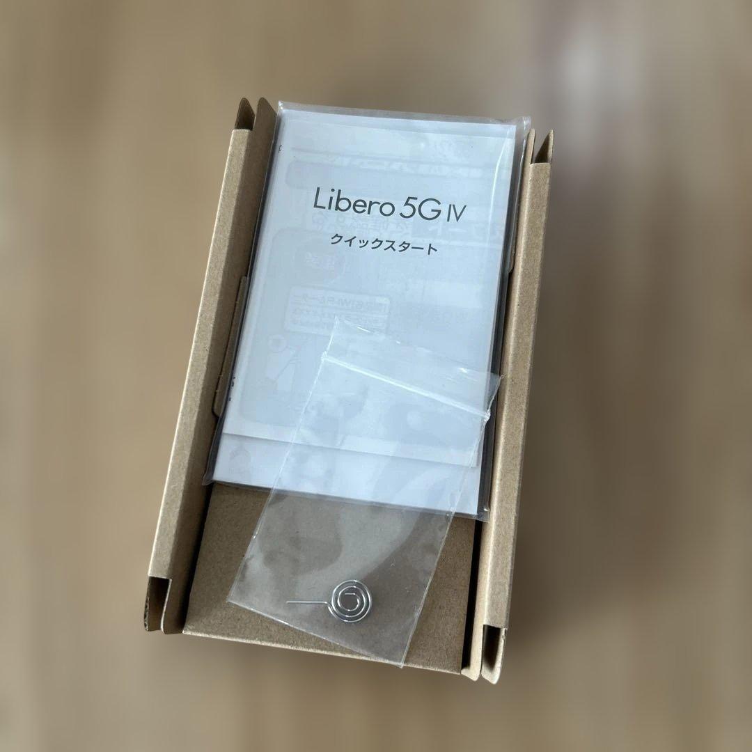 ZTE Libero 5G IV A302ZT ブルー SIMフリー目立つ傷なし