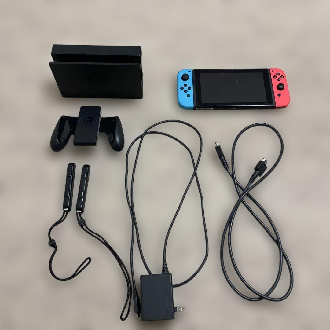 Switch 本体　その他付属品　箱無し　スティック問題あり※8月限定で値下げ中