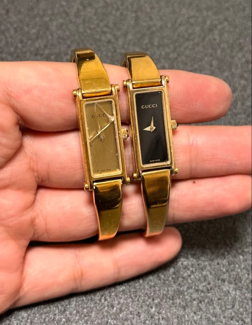 ボシボシ　GUCCI 1500L チェンジベゼル 時計まとめ売り ジャンク