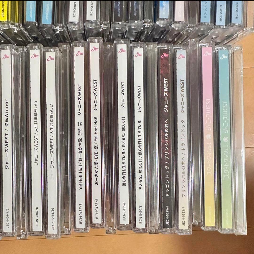 WEST. 歴代 CD シングル アルバム 90枚 まとめ売り ジャニーズ