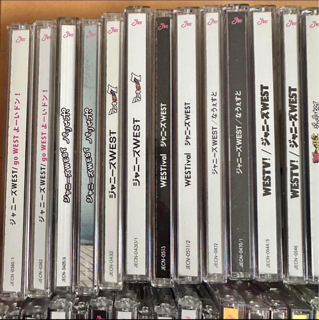 WEST. 歴代 CD シングル アルバム 90枚 まとめ売り ジャニーズ