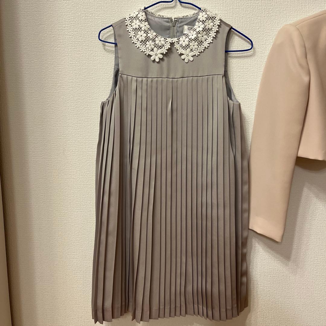 CHOPIN フォーマルワンピース　プリーツ