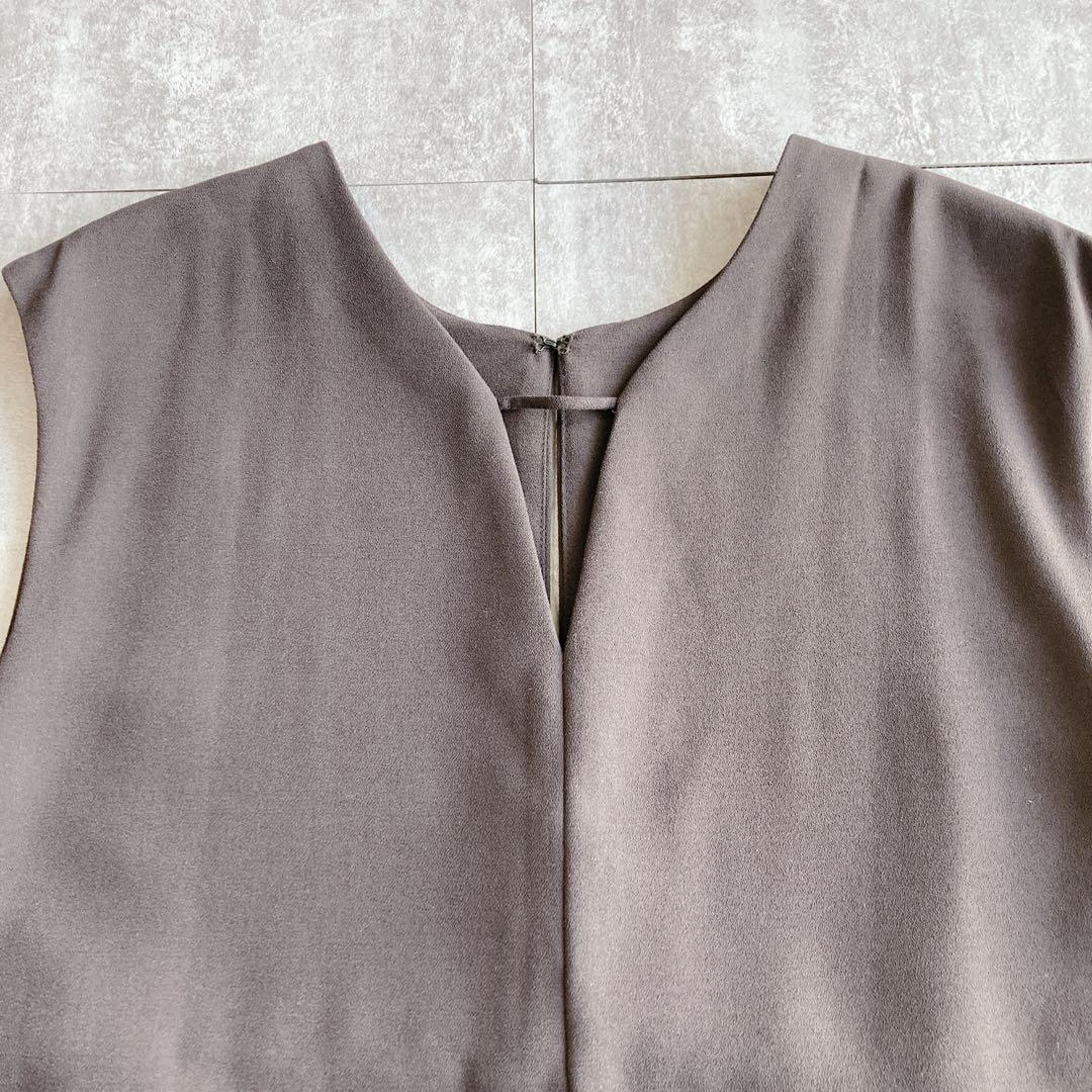 【美品】kana 23SS ベルスリーブ 前後2way ワンピ レース M