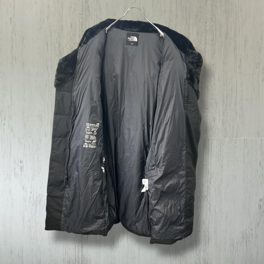 ノースフェイス ロングダウンジャケット ブラック S 11
