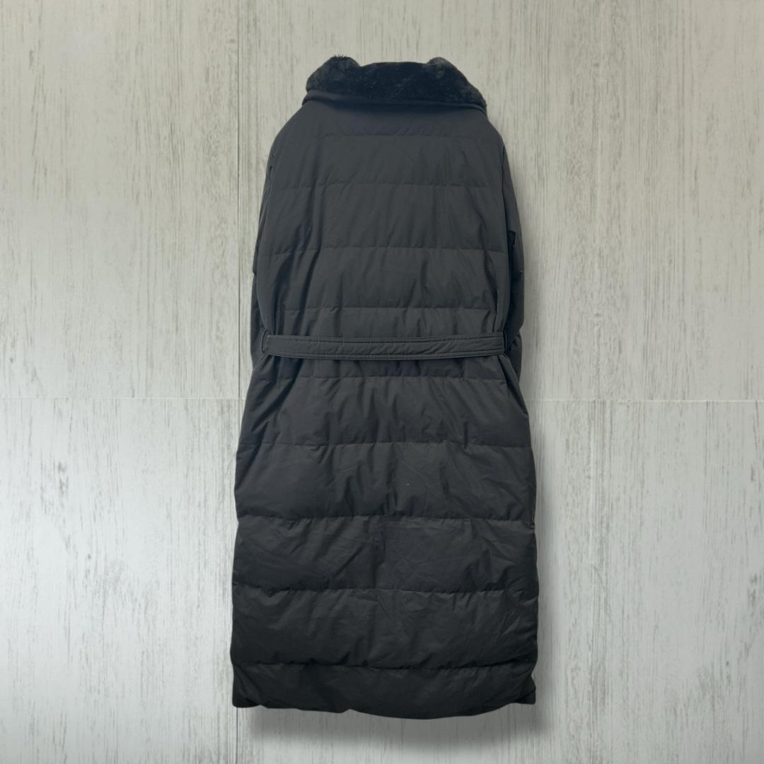 ノースフェイス ロングダウンジャケット ブラック S 11