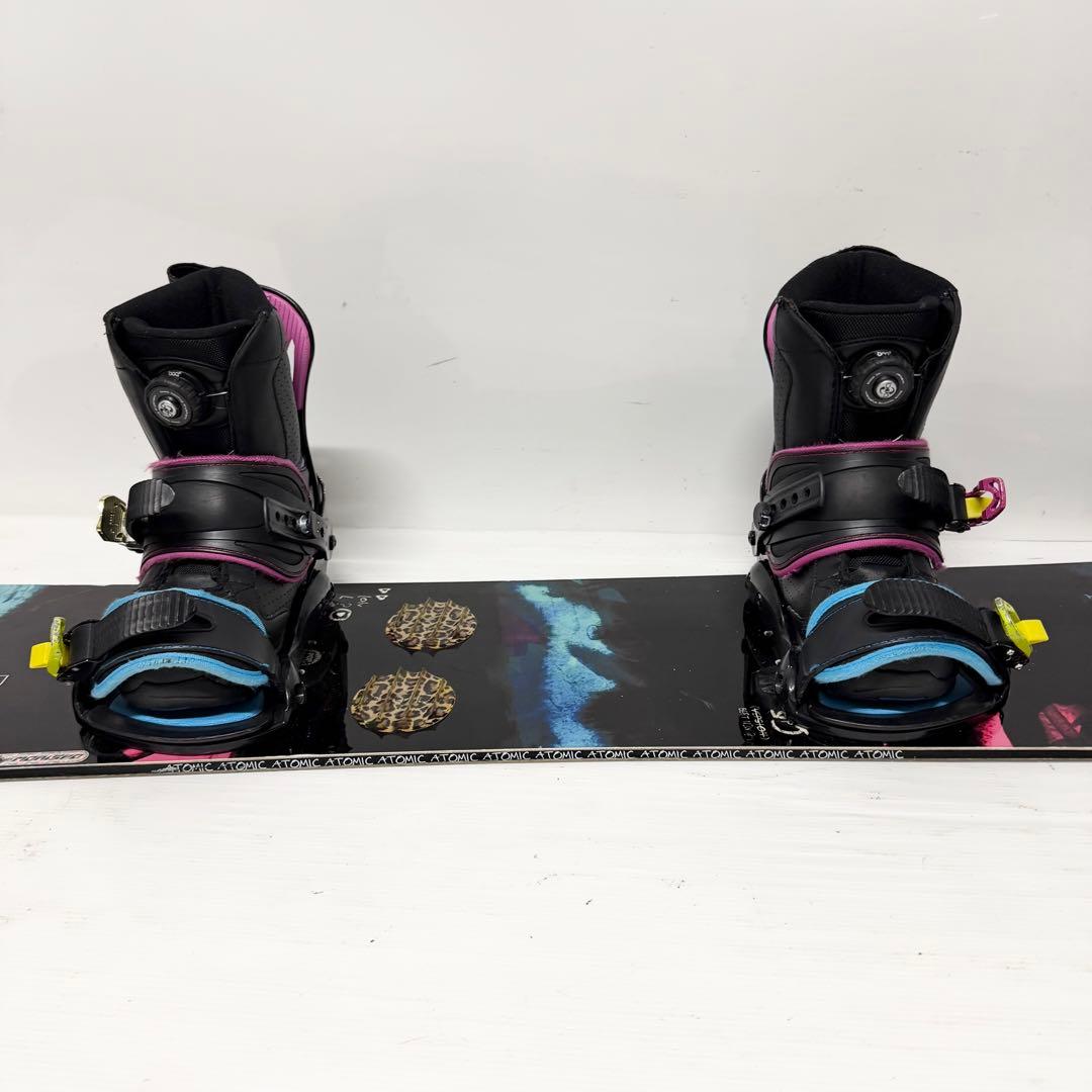ATOMIC レディース ジュニア スノボセット　アトミック　スノーボード　板