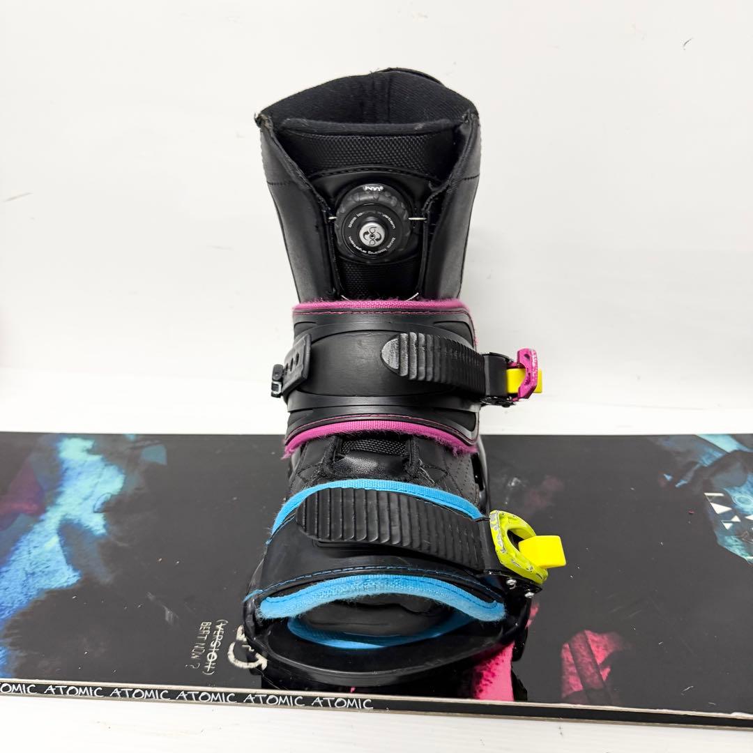 ATOMIC レディース ジュニア スノボセット　アトミック　スノーボード　板