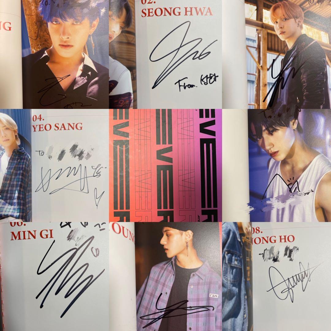 ATEEZ ヨントンサイン会  ブックレット