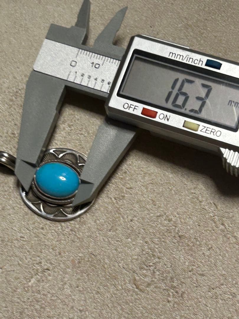 新品　インディアンジュエリー　ターコイズ　ペンダントトップ　故ゲイリーリーブス