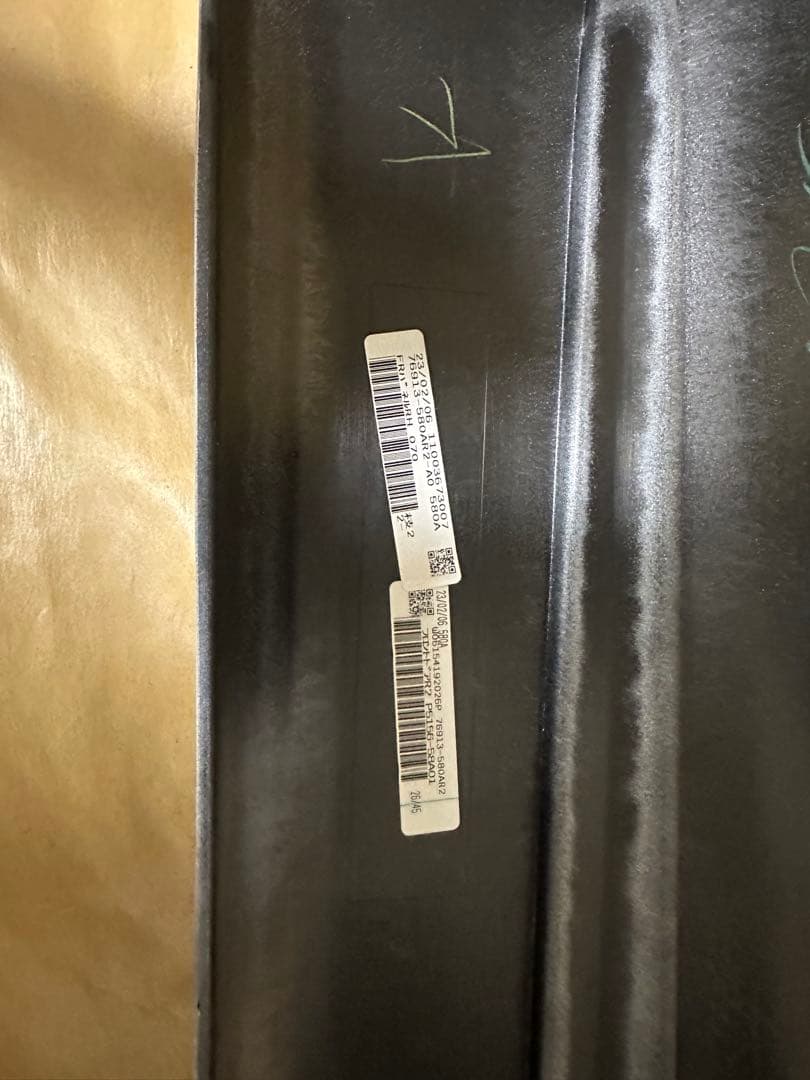 【新品未使用】アルファード30後期 モデリスタ サイドスカート 運転席側 070