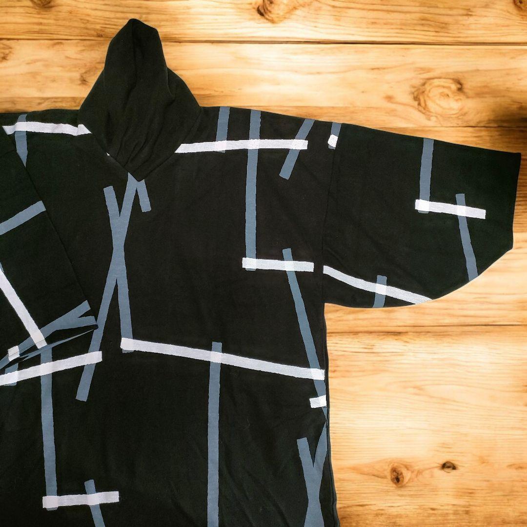 春様【✨新品タグ付✨】SOU・SOU◎圧縮両面編衿巻薙刀長方形衣　鳶と余白濡羽色