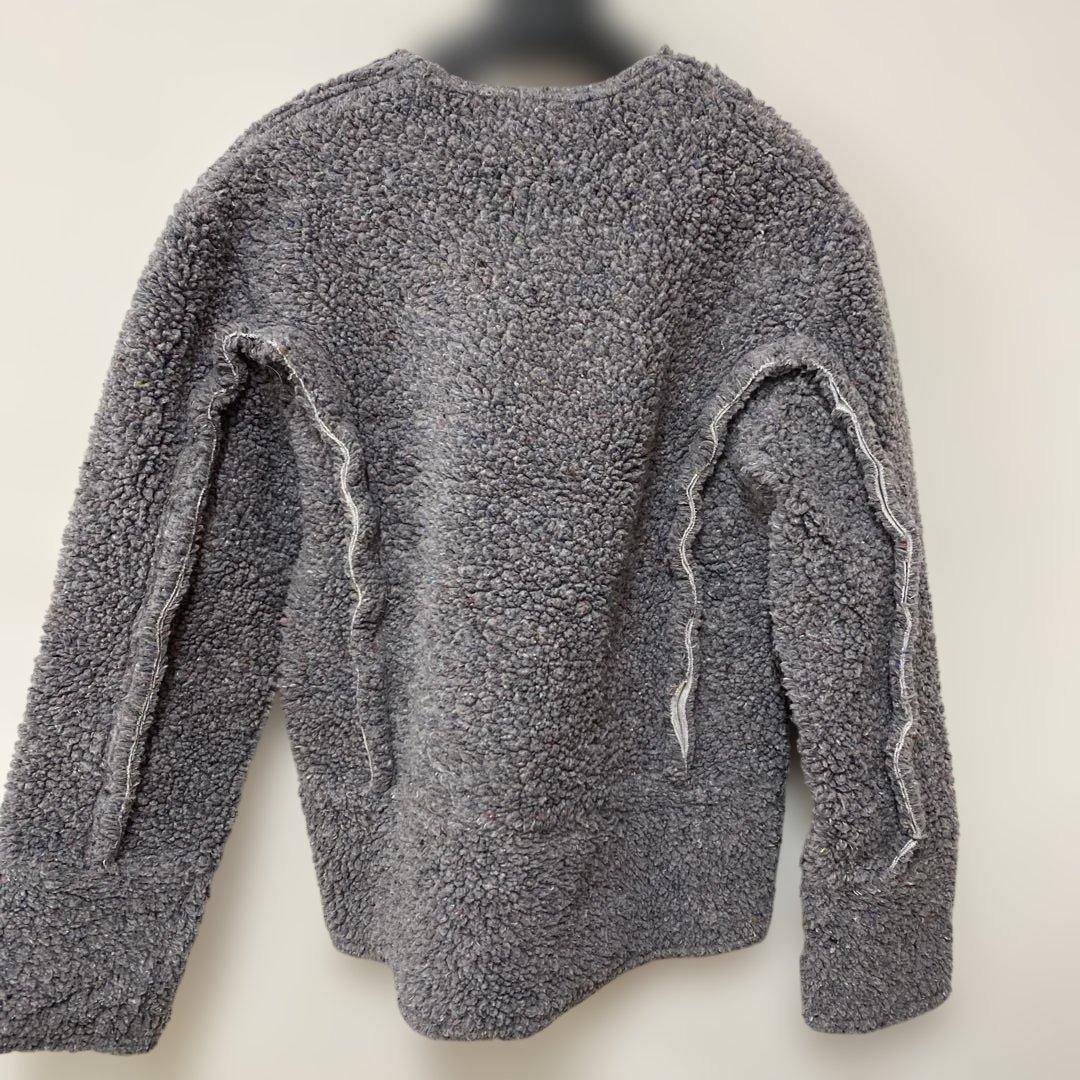 COMME des GARÇONS ボアスウェット S グレー