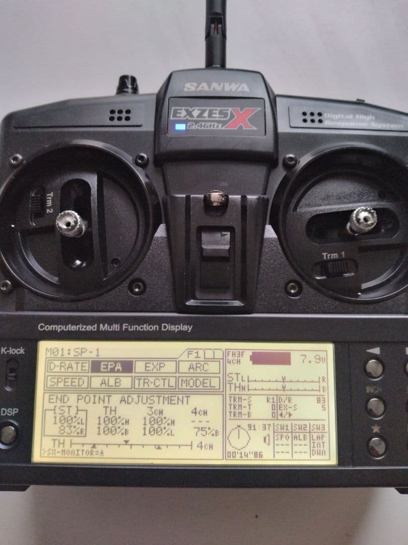 【カッシー】中古品 SANWA EXZES Xラジコン送信機のみ