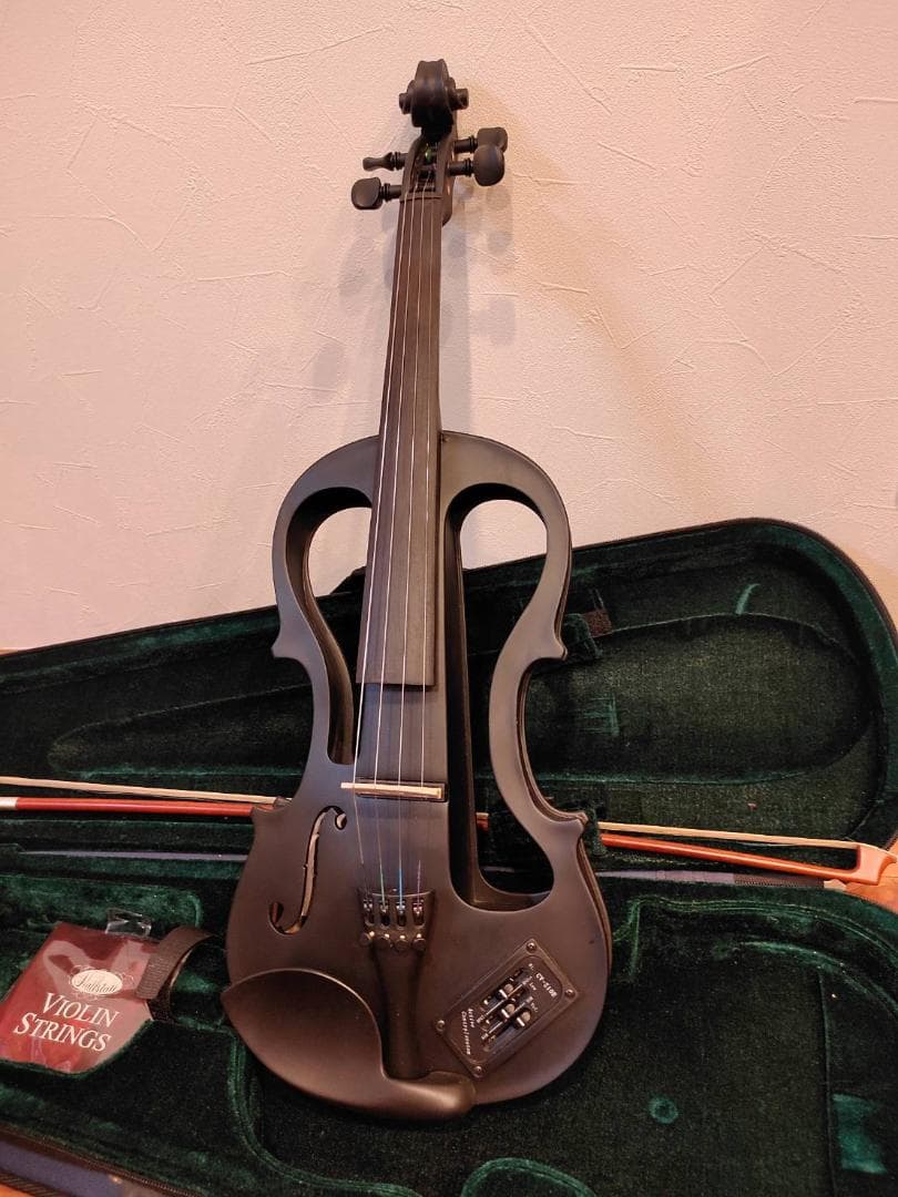 ハルシュタット CV-210E エレキバイオリン マットブラック