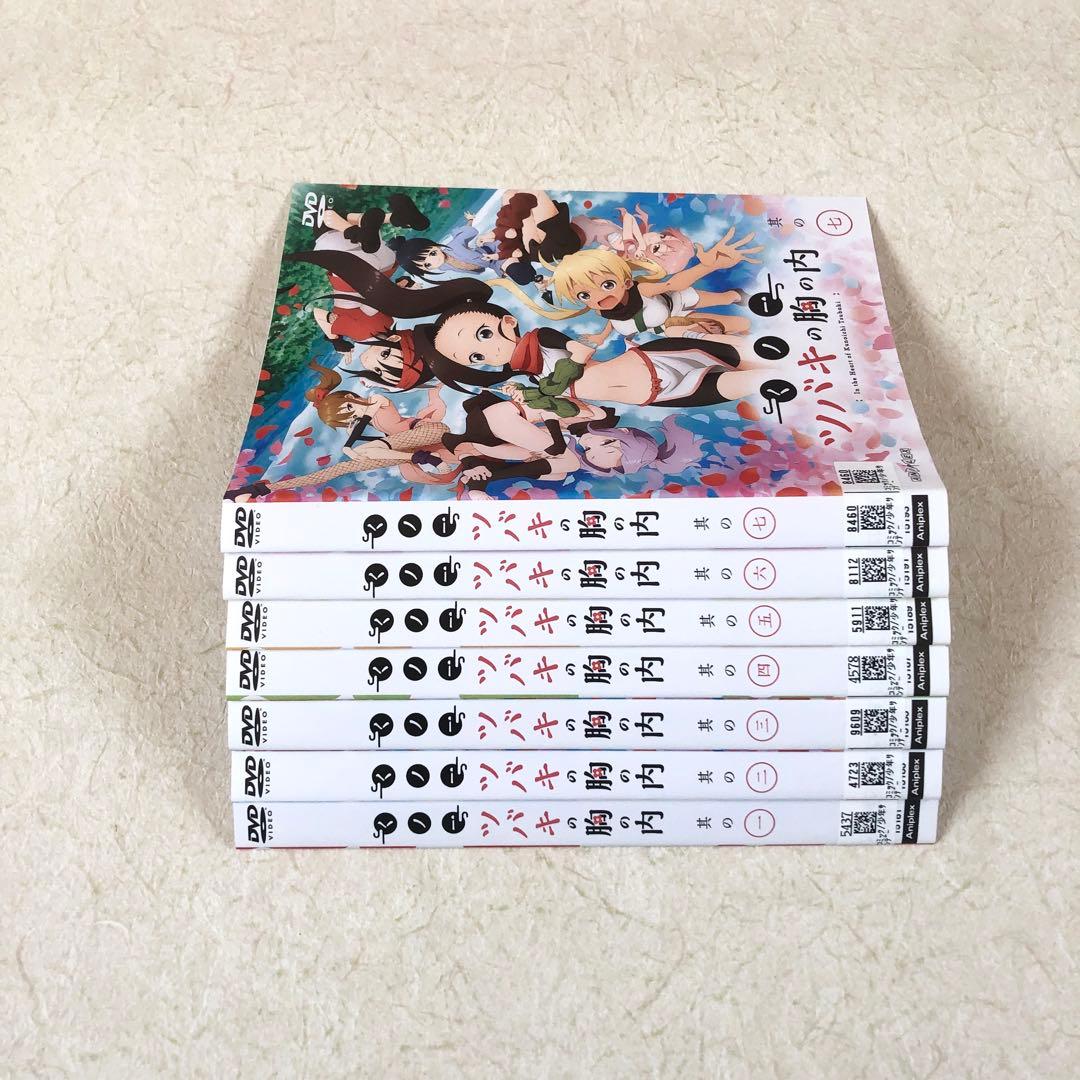くノ一 ツバキの胸の内 全７巻 DVDレンタル落ち