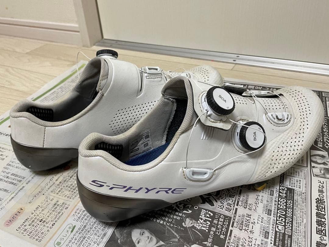 SHIMANOシマノ S-PHYRE RC9(SH-RC902) 43 ホワイト