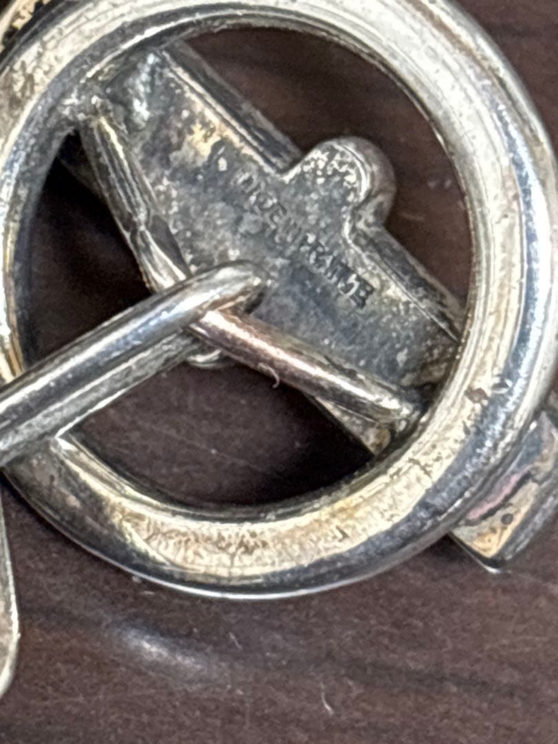 HERMÈS ヴィンテージ　カフリンクス 専用ケース付き