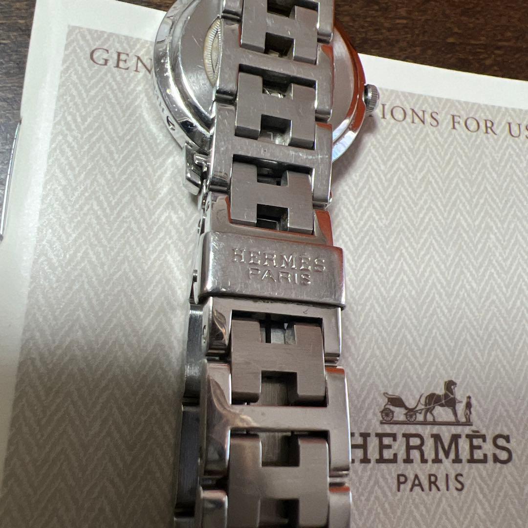 は*き様 エルメス (HERMES) クリッパー CL4.210 ブラックフェイ