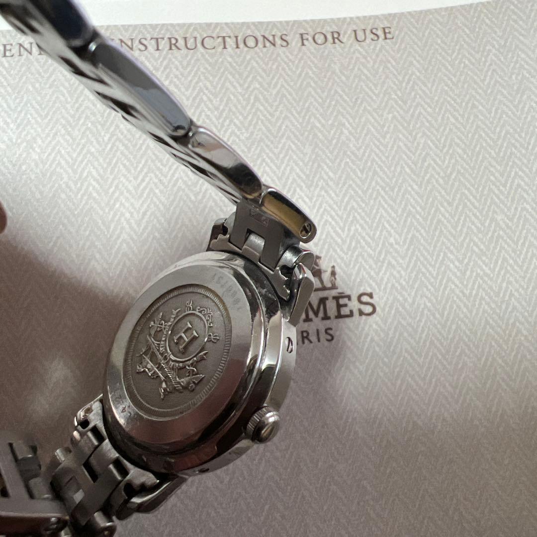 は*き様 エルメス (HERMES) クリッパー CL4.210 ブラックフェイ