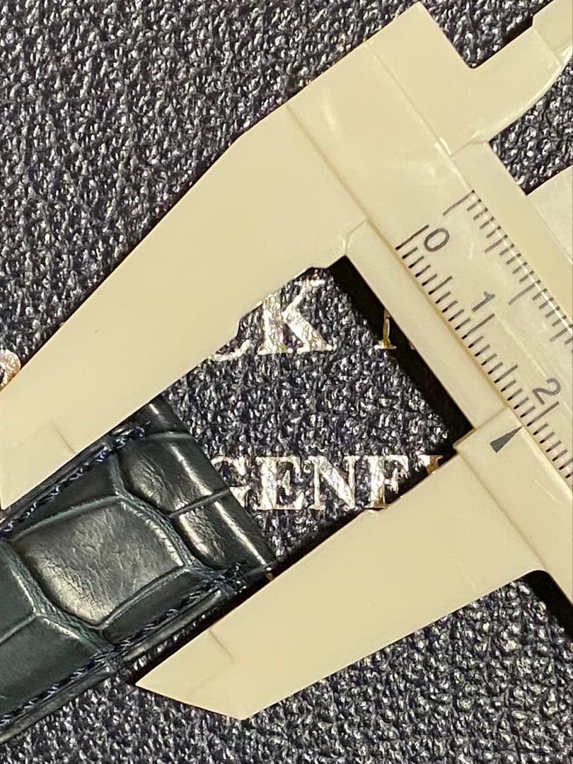 20mm フランクミュラー 純正 ダークブルー ストラップ ベルト 7880