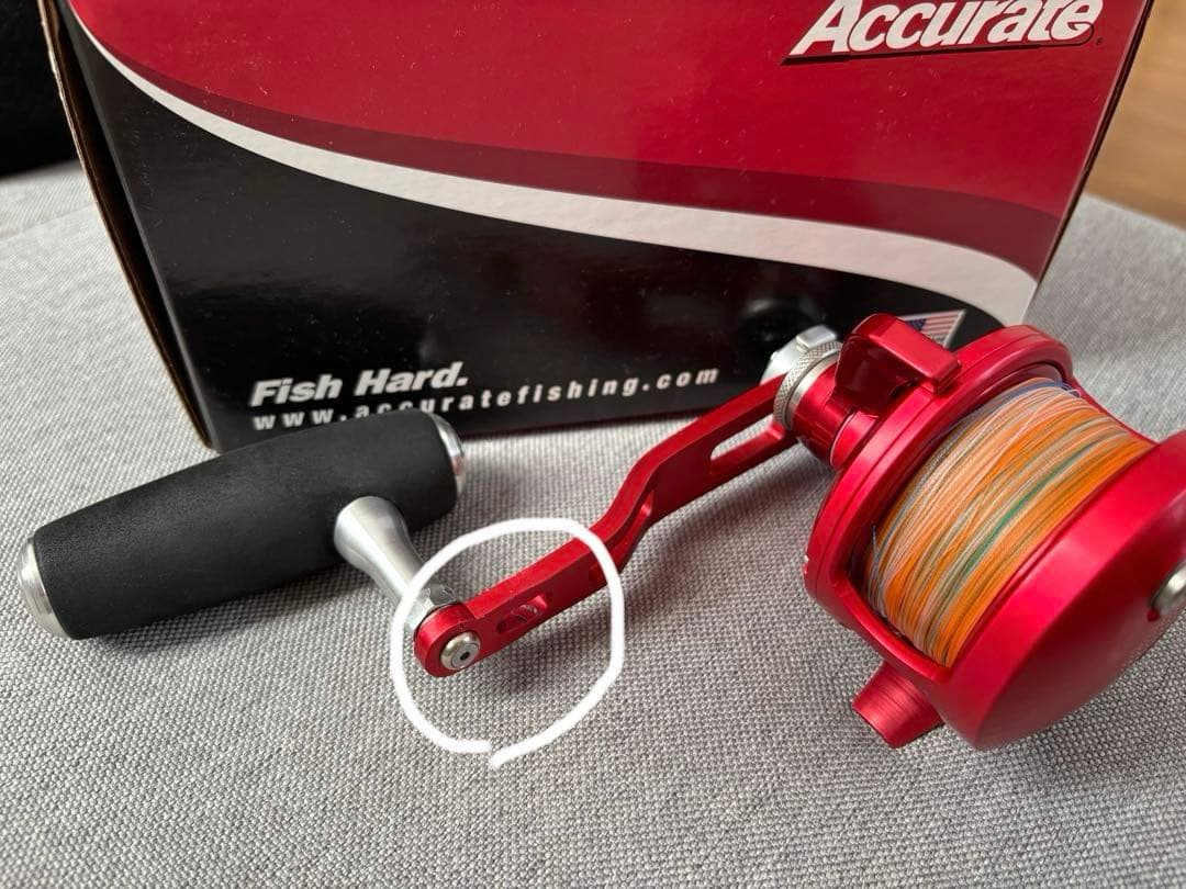 Accurate レッド リール VALIANT 500N BV2-500NL