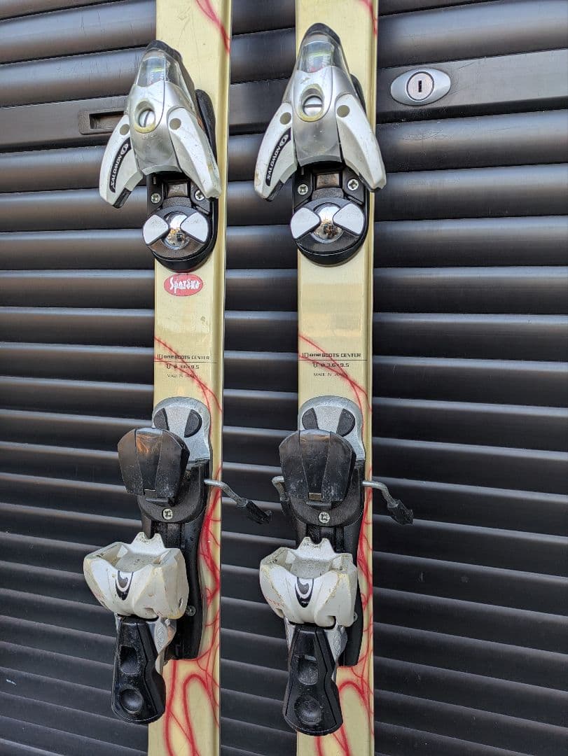 IDone初期モデル スキー板 2組セット