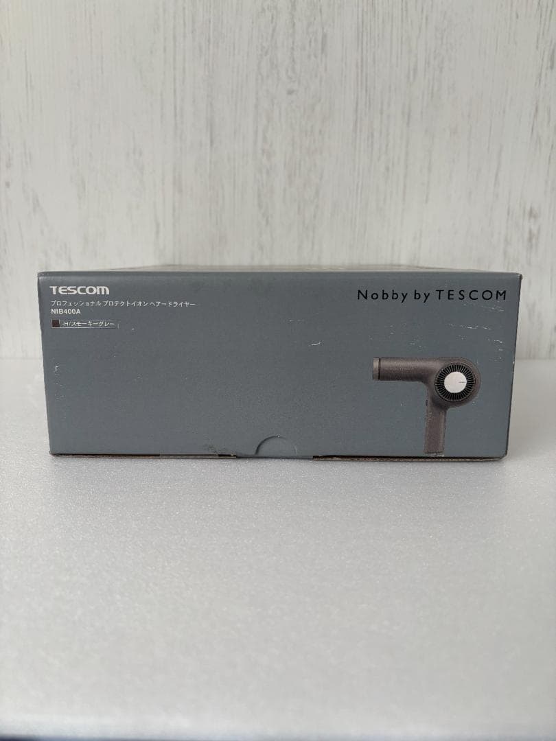 新品未使用】Nobby by TESCOM NIB400A-H スモーキーグレー