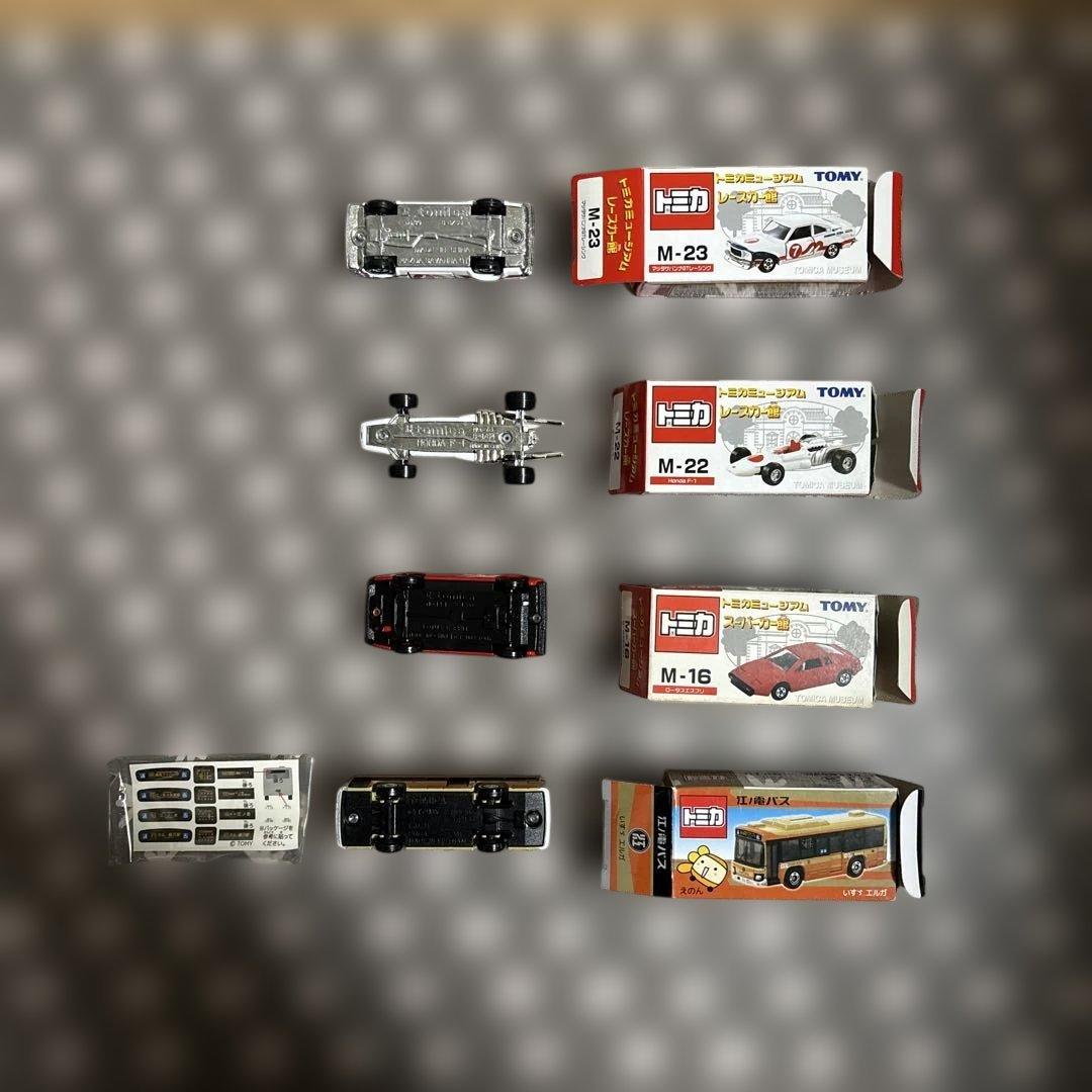 トミカ22個セット(AEON7個、ミュージアム3個、江ノ電バス1個、新幹線3個)