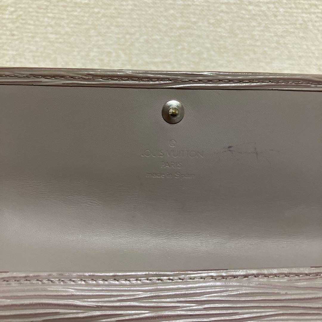 ✨美品✨ルイヴィトン　二つ折り　長財布 ポルトモネ クレディ リラ　グレージュ