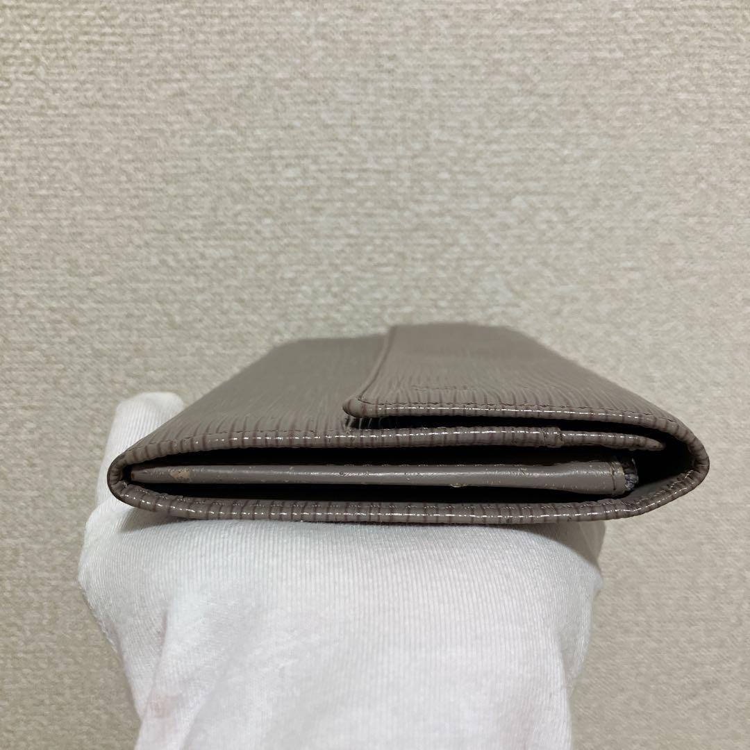 ✨美品✨ルイヴィトン　二つ折り　長財布 ポルトモネ クレディ リラ　グレージュ
